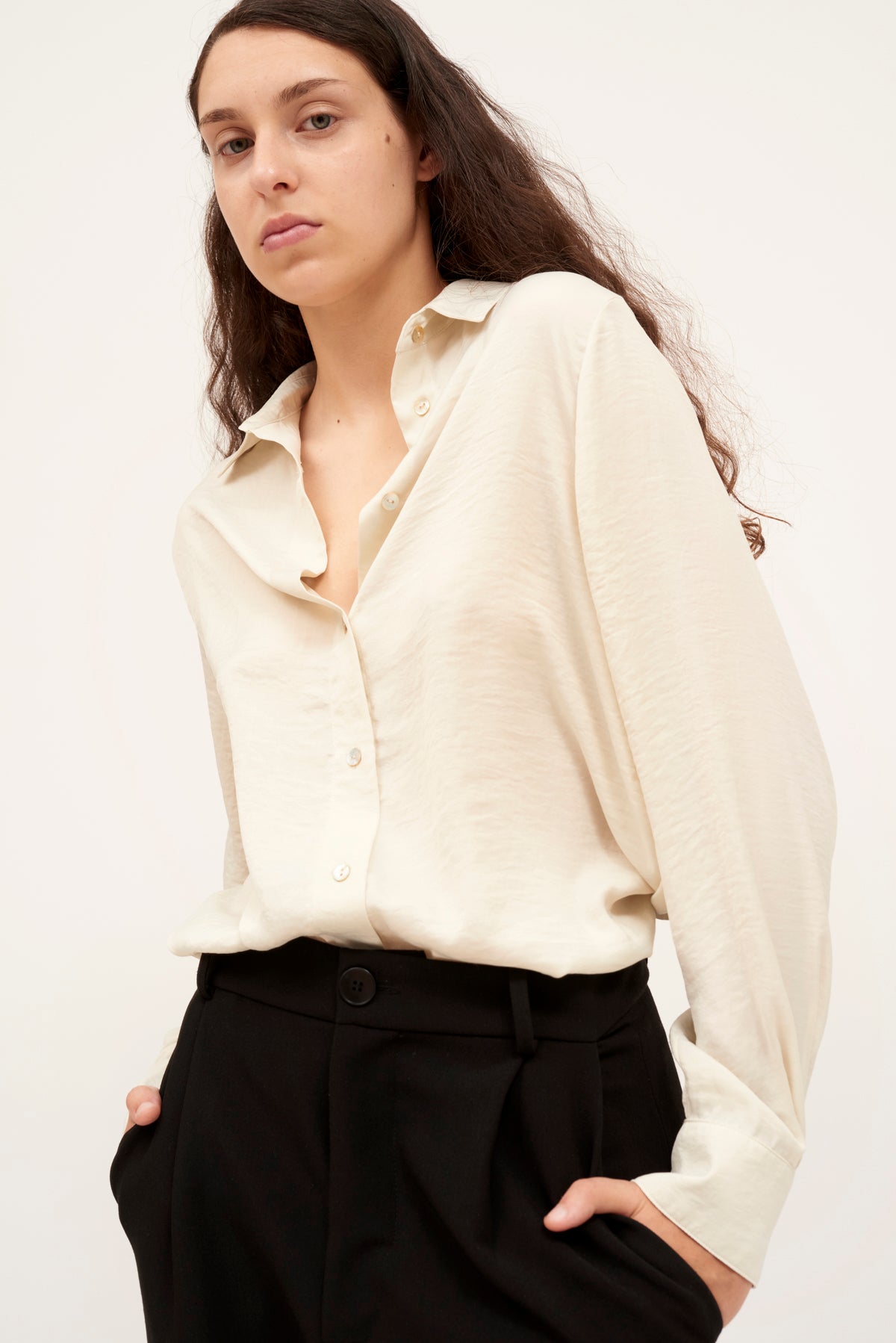 CAMISA LAURA MARFIL