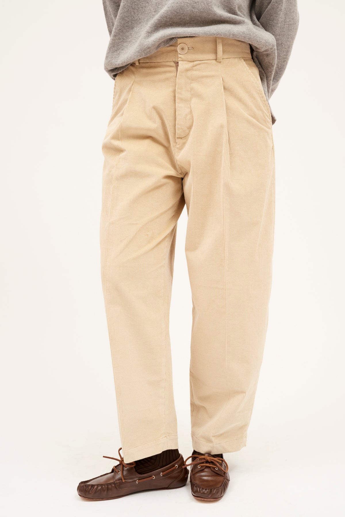 PANTALON MARINA PANA BEIGE