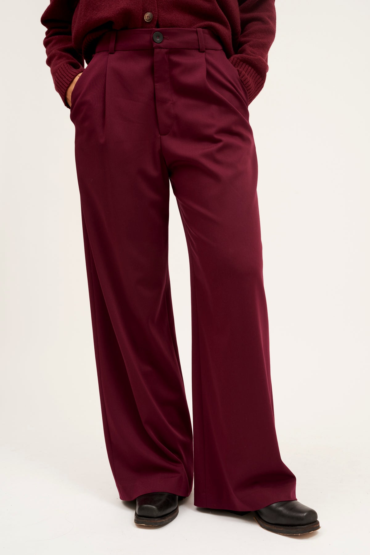 PANTALÓN ANNIE GRANATE
