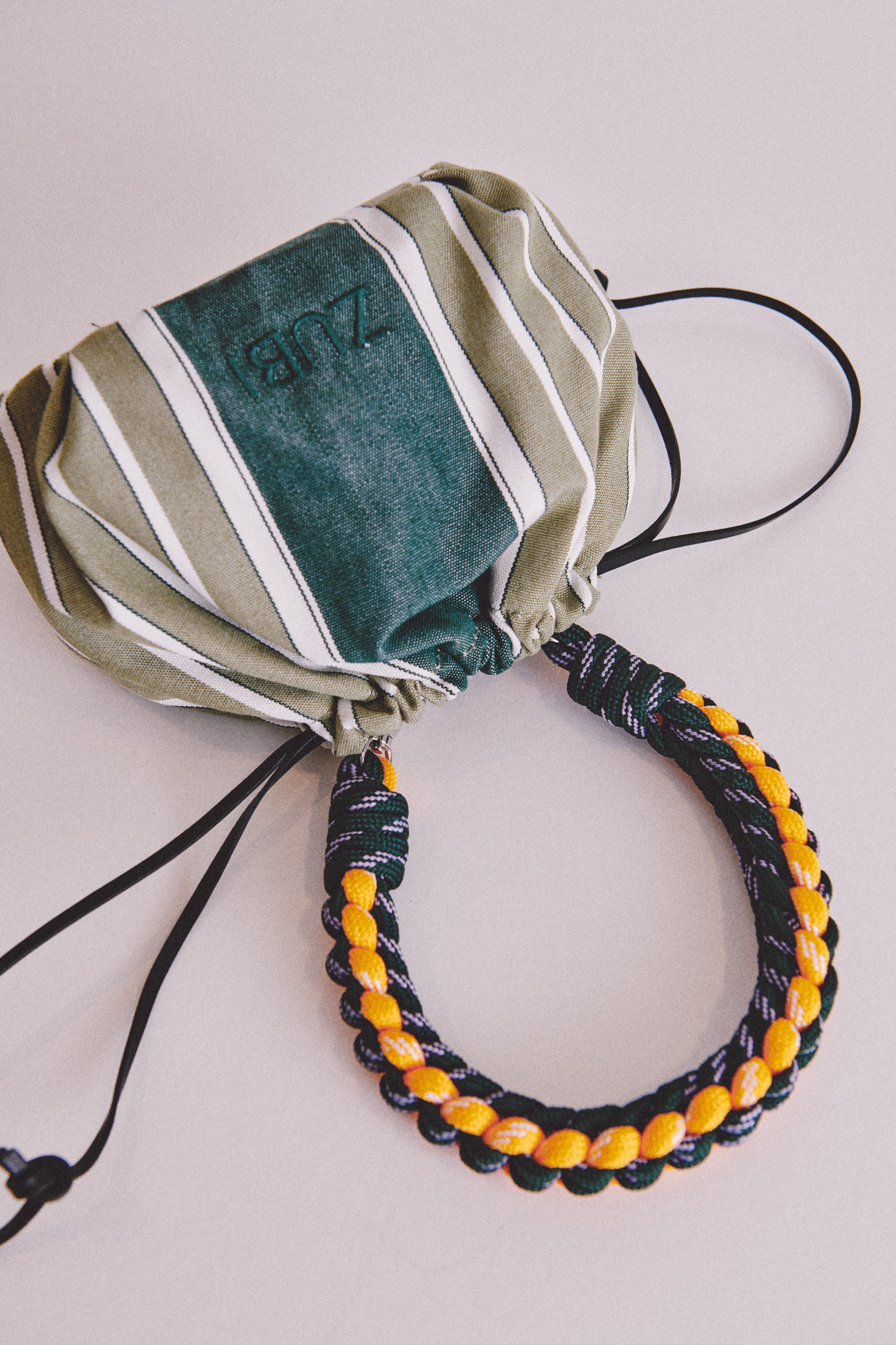 BOMBONERA RAYAS VERDE