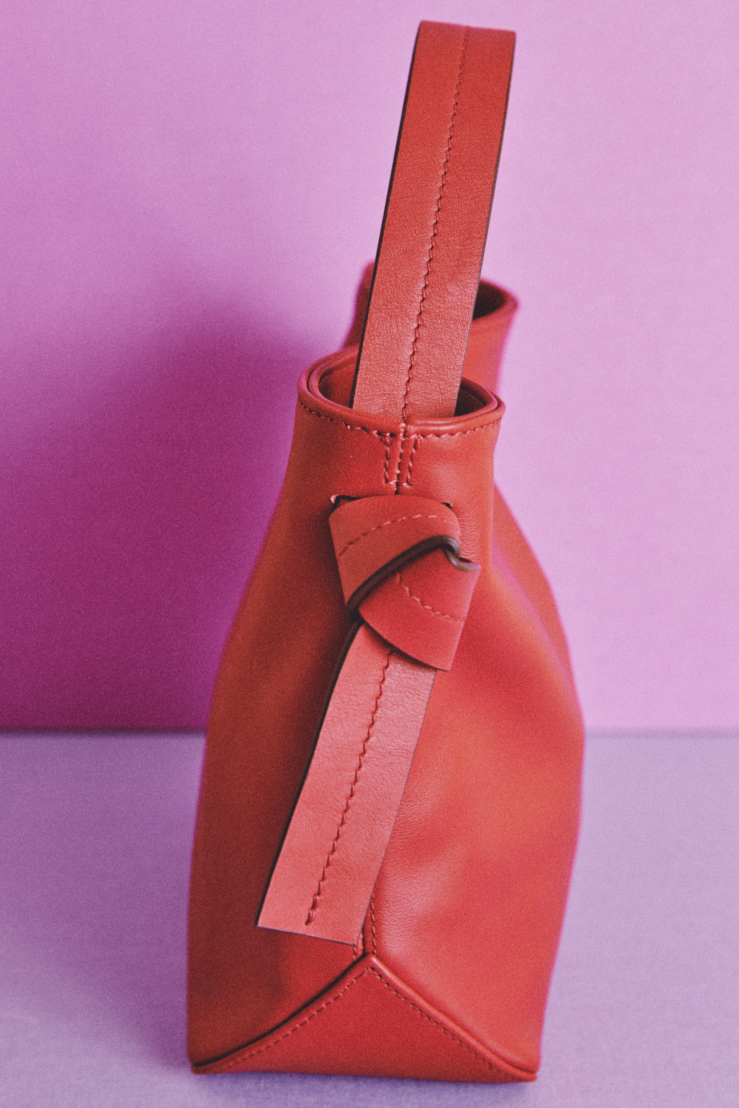 BOLSO NUDO S ROJO