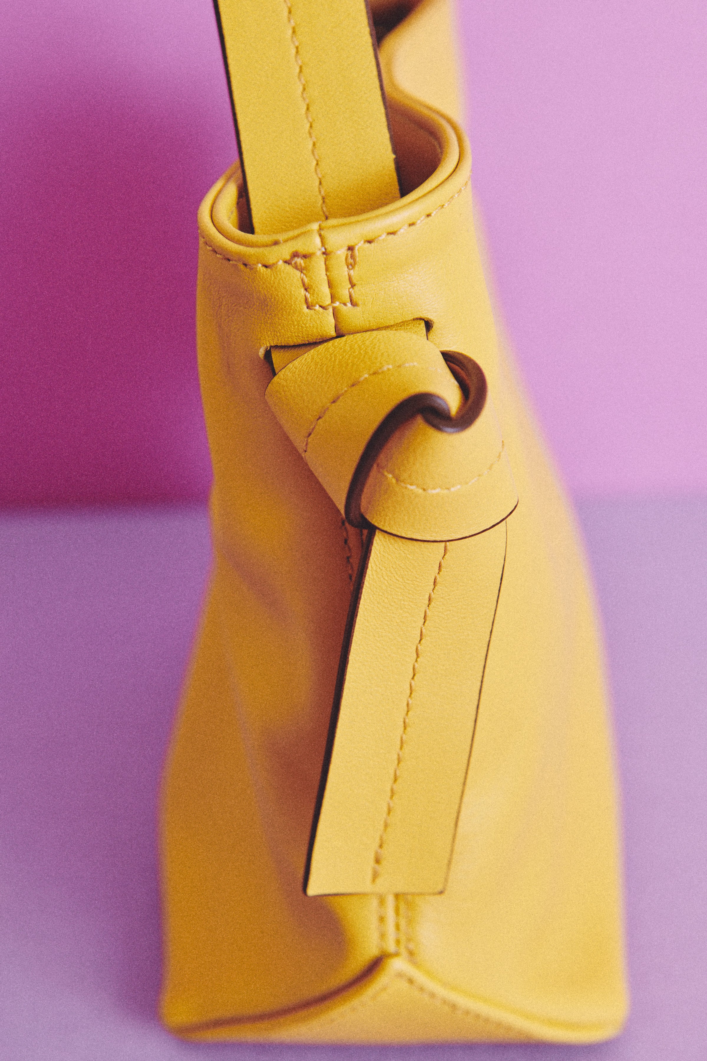 BOLSO NUDO S AMARILLO