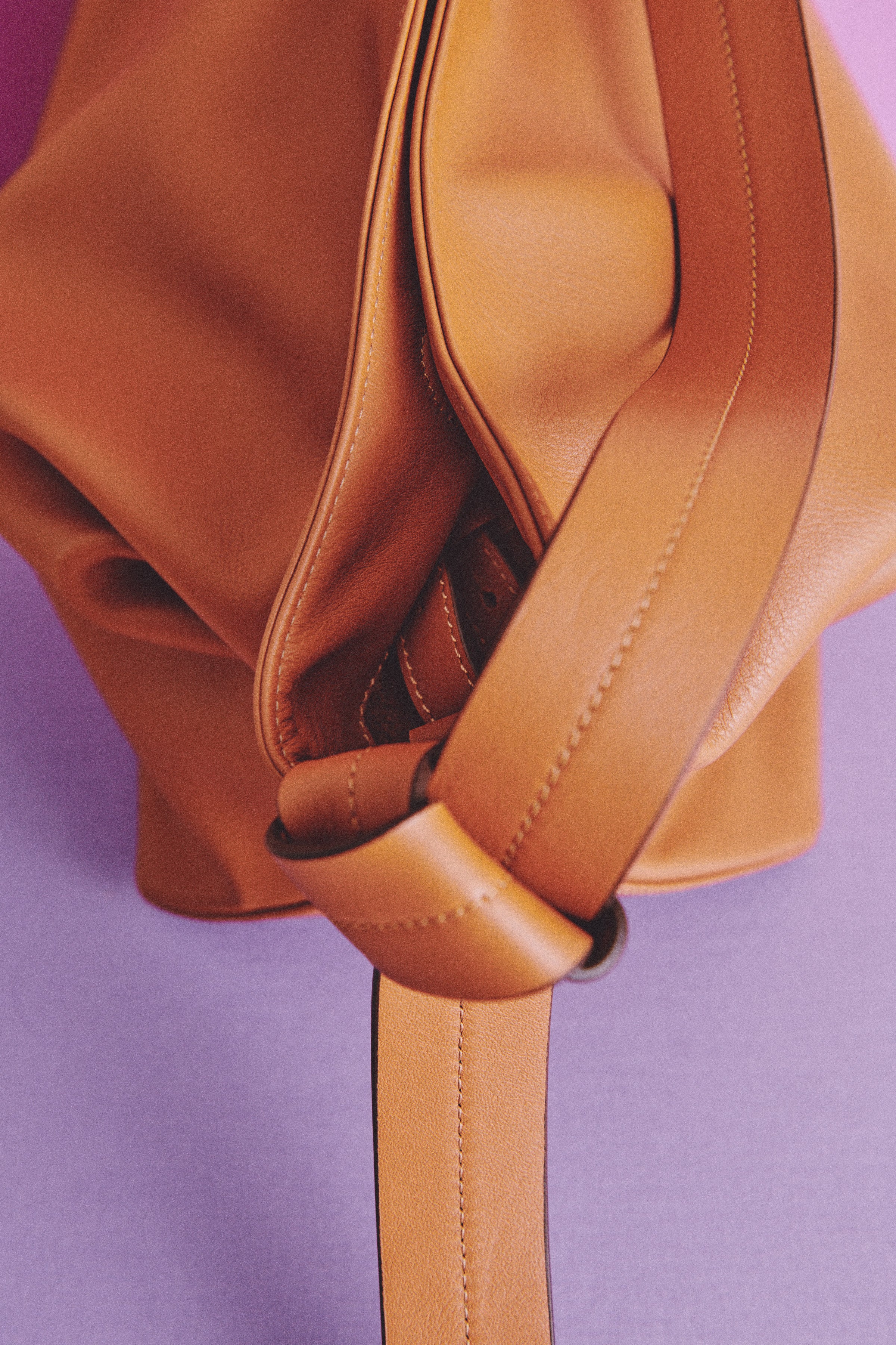 BOLSO NUDO M NARANJA