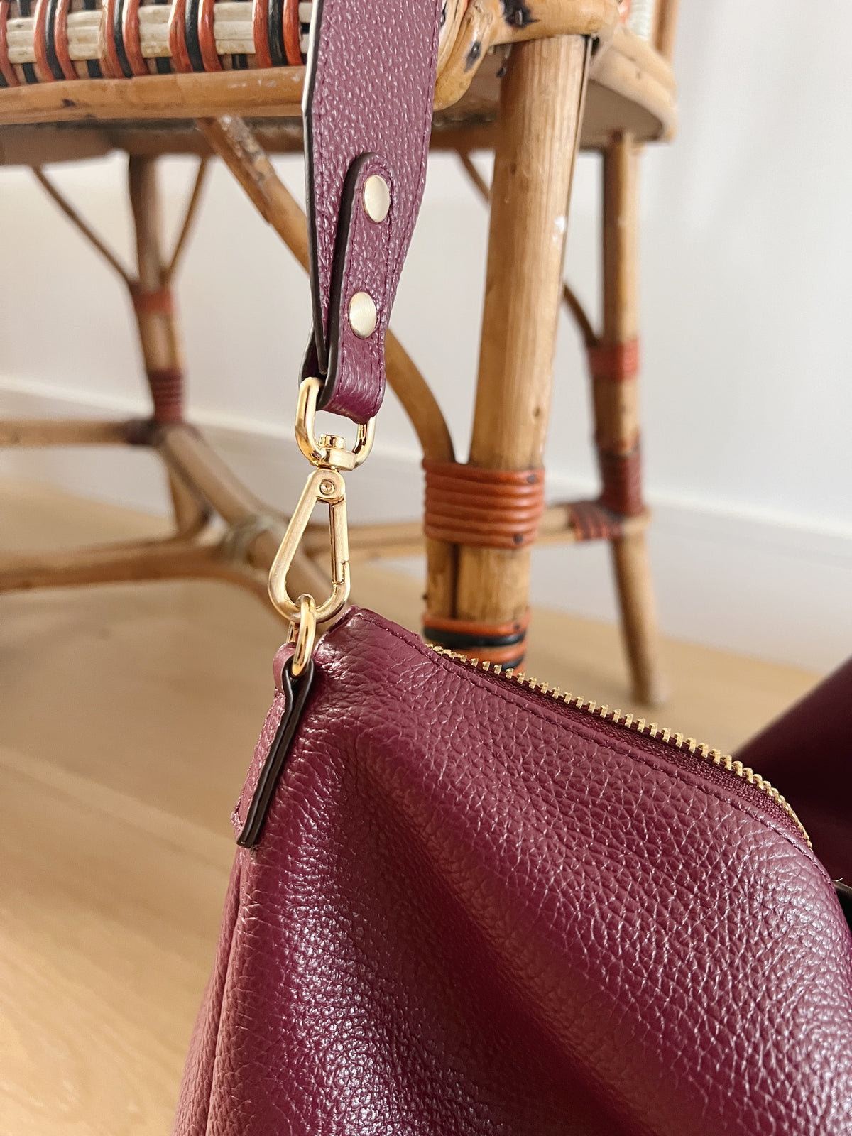 MESSENGER BANDOLERA DE PIEL BAROLO