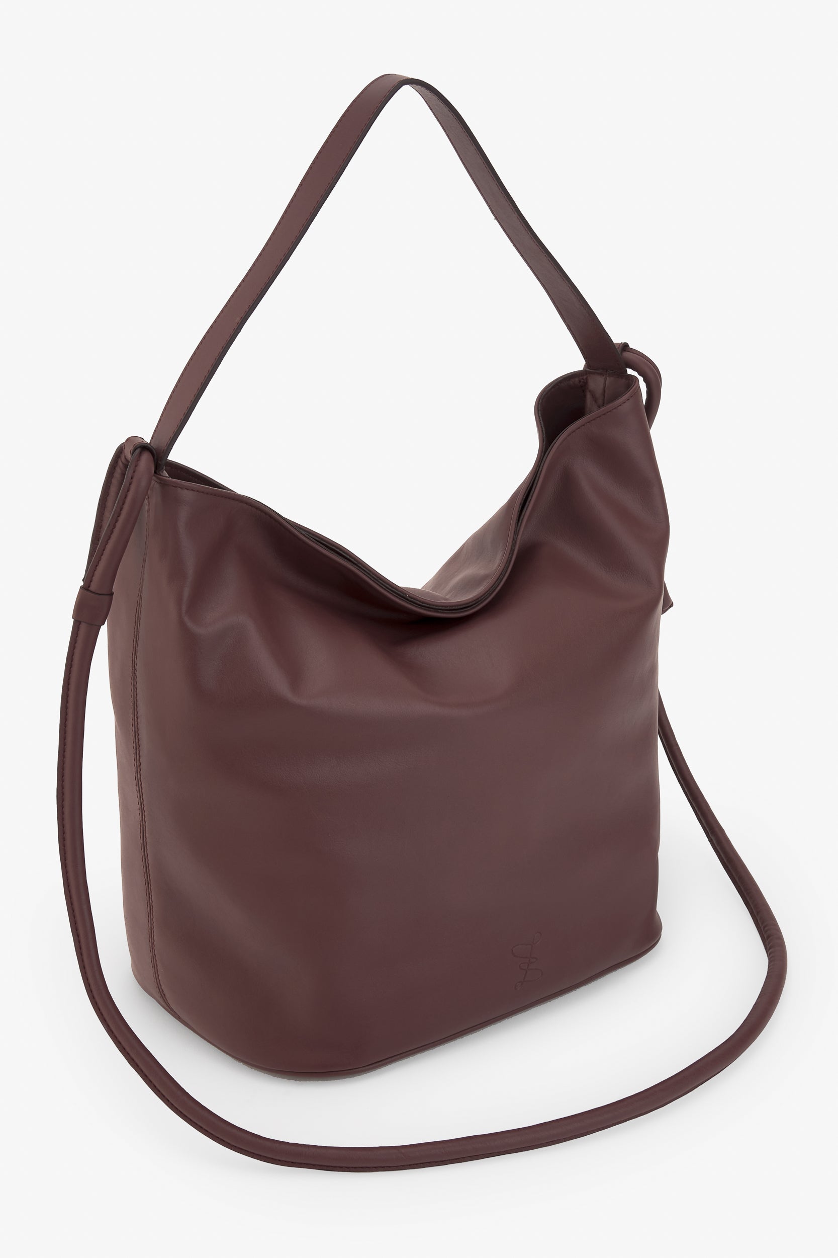 BOLSO CUBO L BURGUNDY