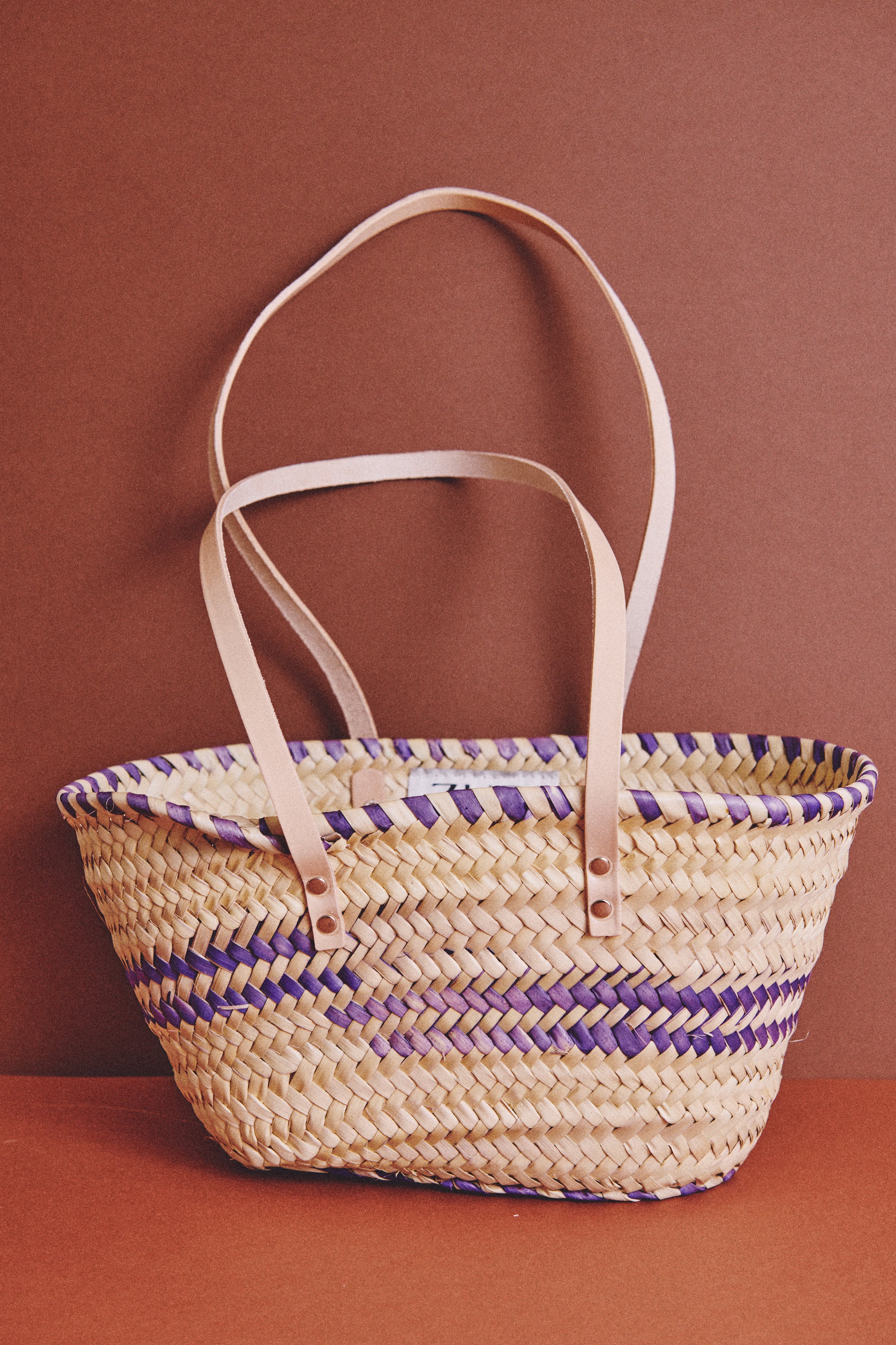 capazo violeta verano