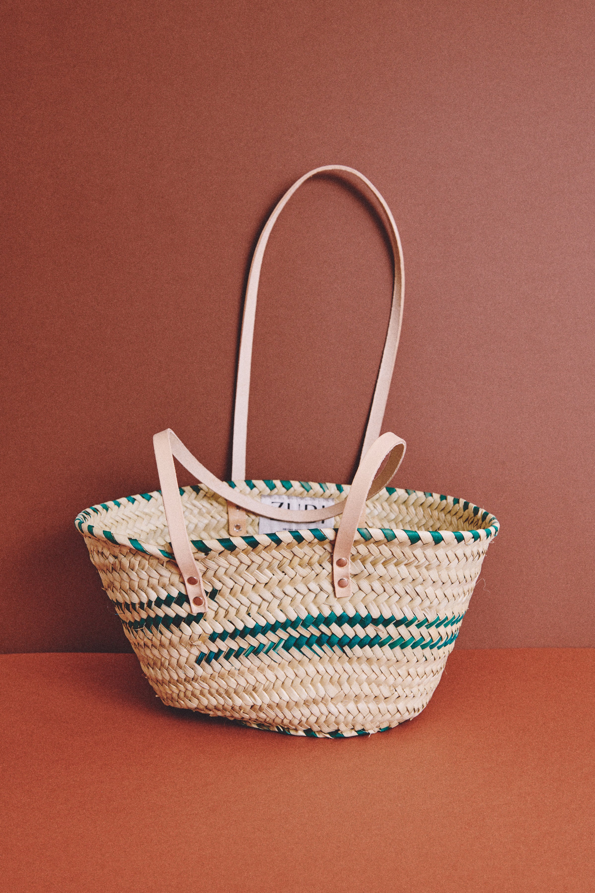 capazo verde para verano