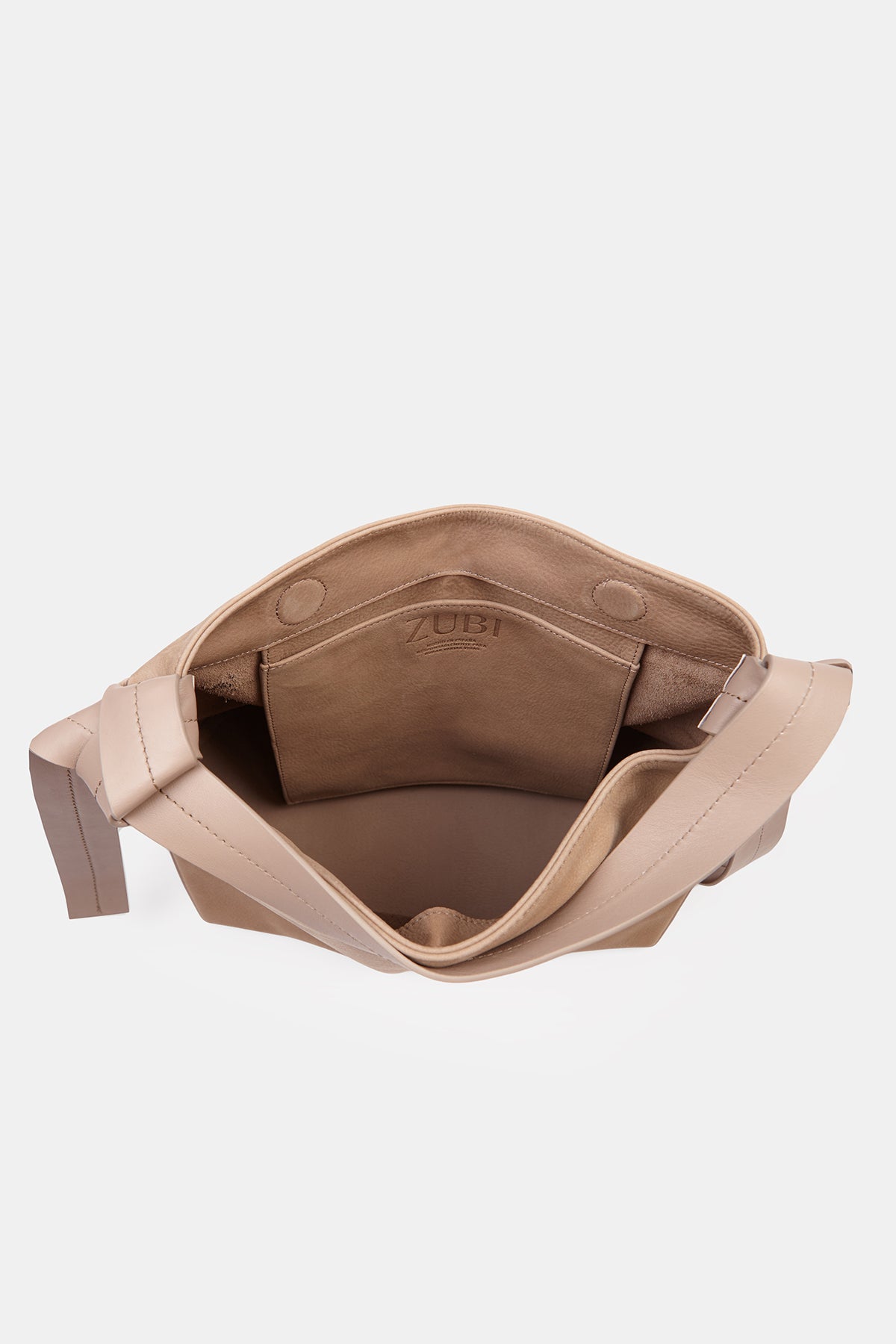 BOLSO NUDO M NOBUK TORTORA