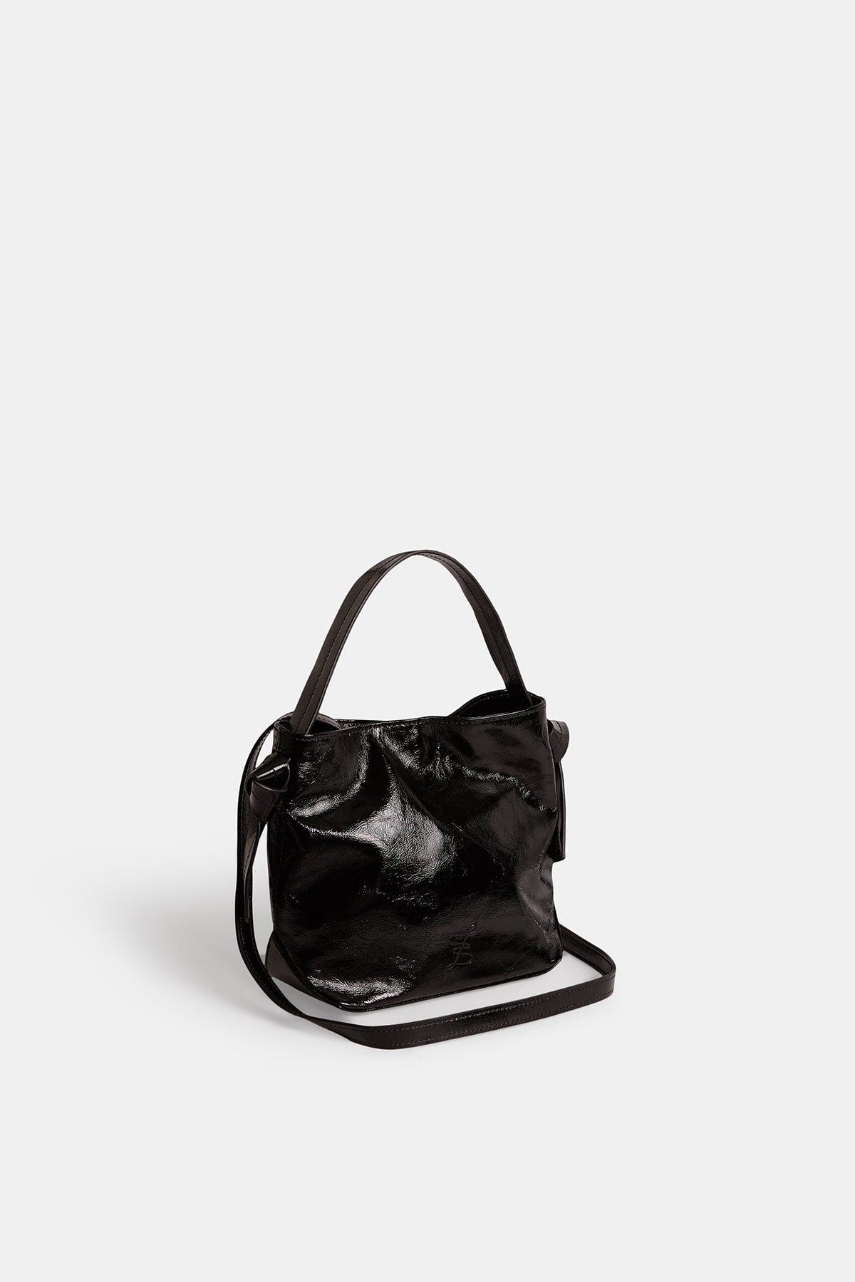 BOLSO NUDO S CHAROL NERO