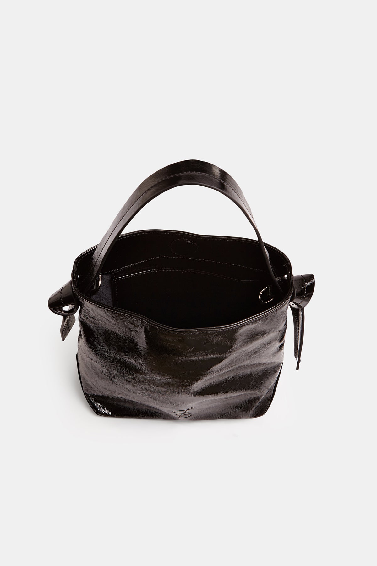 BOLSO NUDO S CHAROL NERO