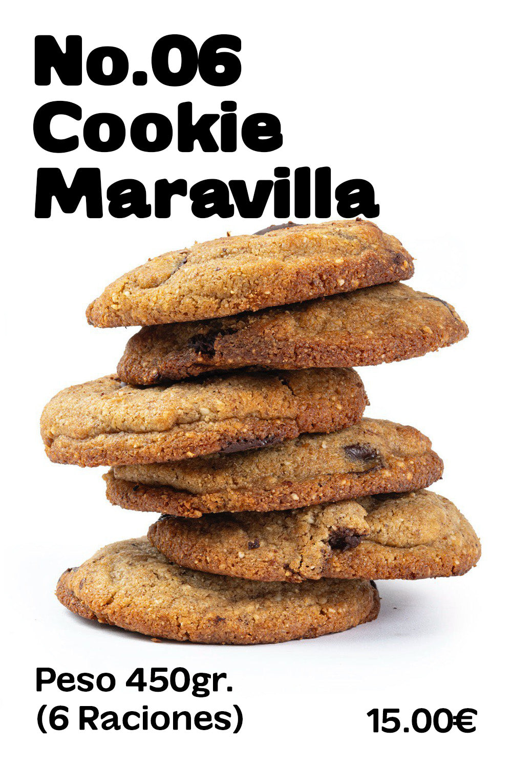 Nº06 Cookie Maravilla bolsa ABASOTAS