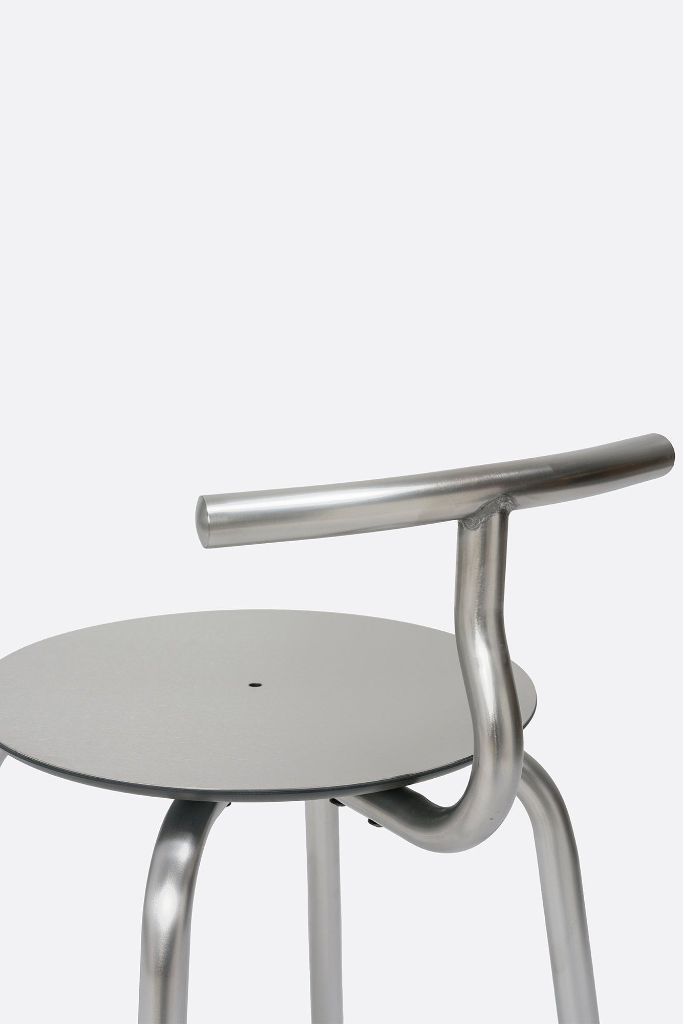 taburete para la cocina de acero