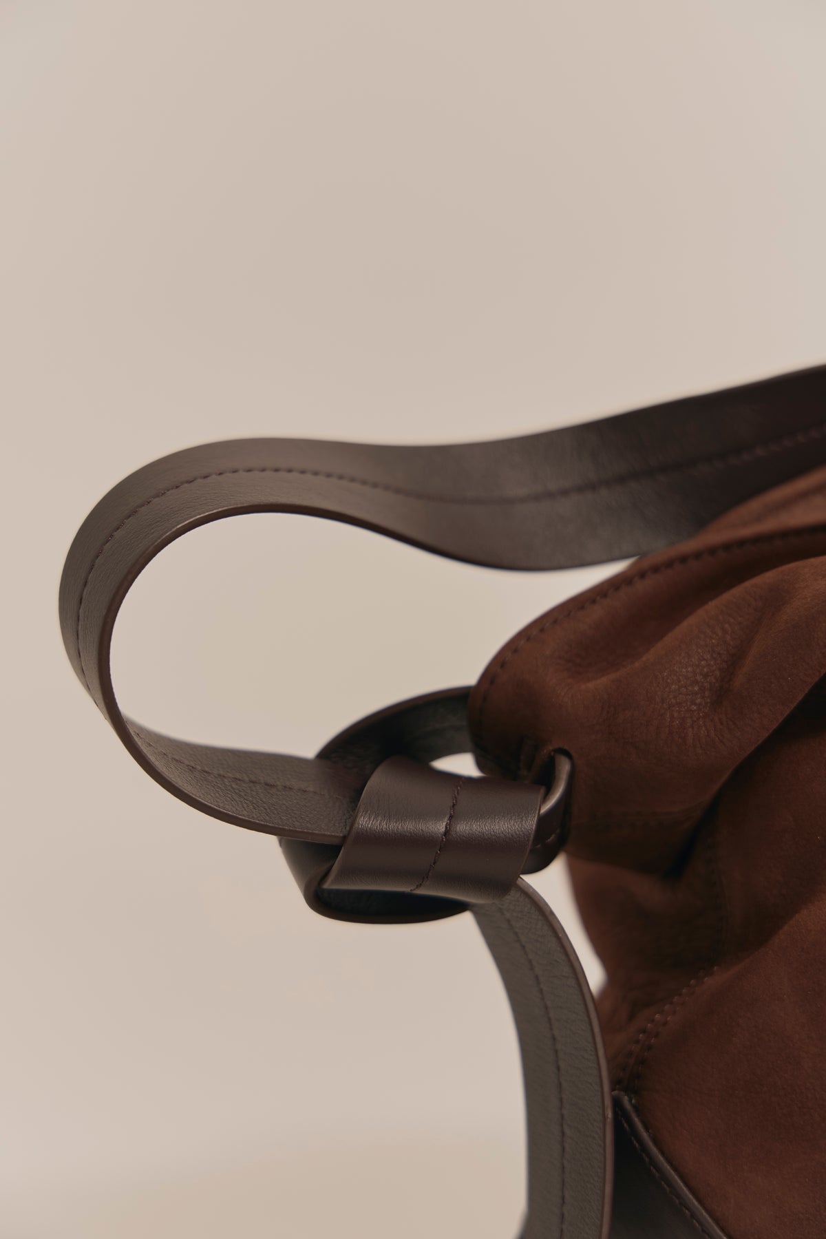 BOLSO NUDO L NOBUK ESPRESSO