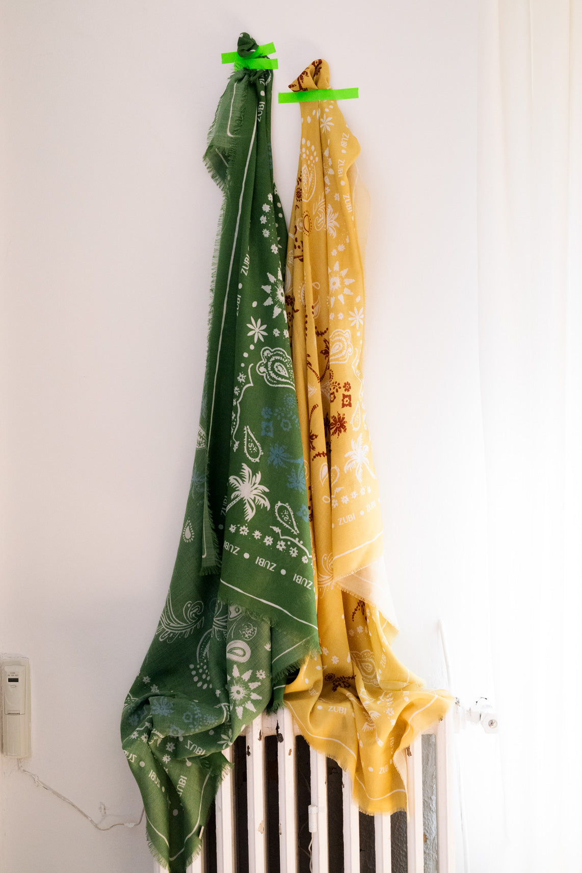 PAÑUELO LANA BANDANA VERDE