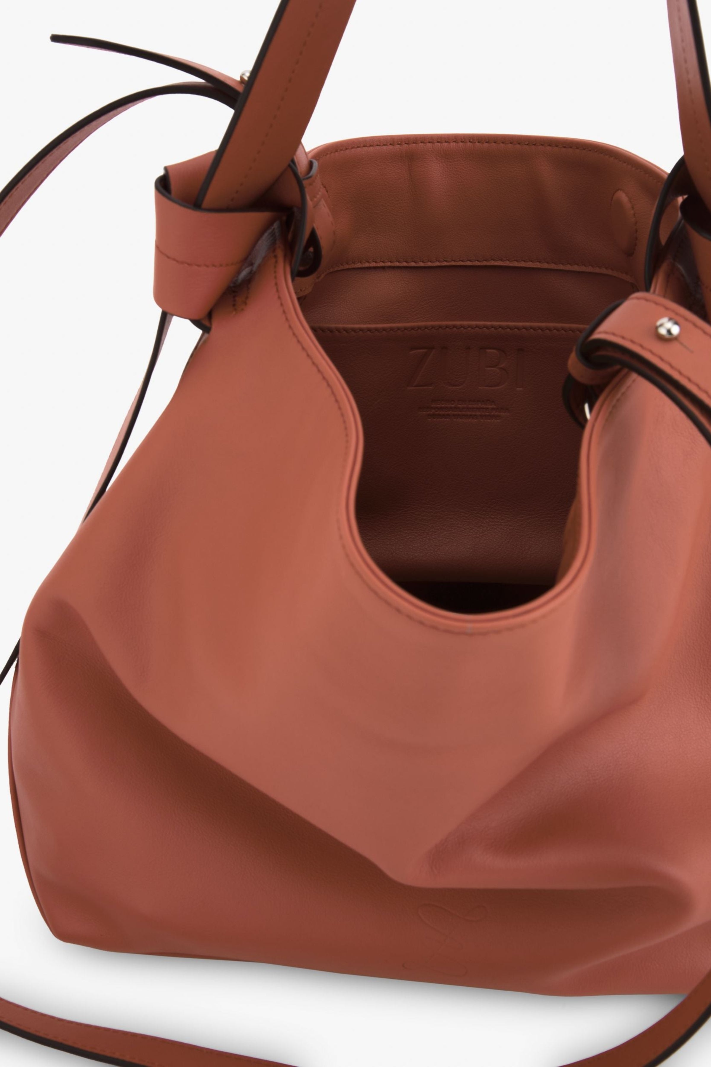 BOLSO NUDO M NARANJA