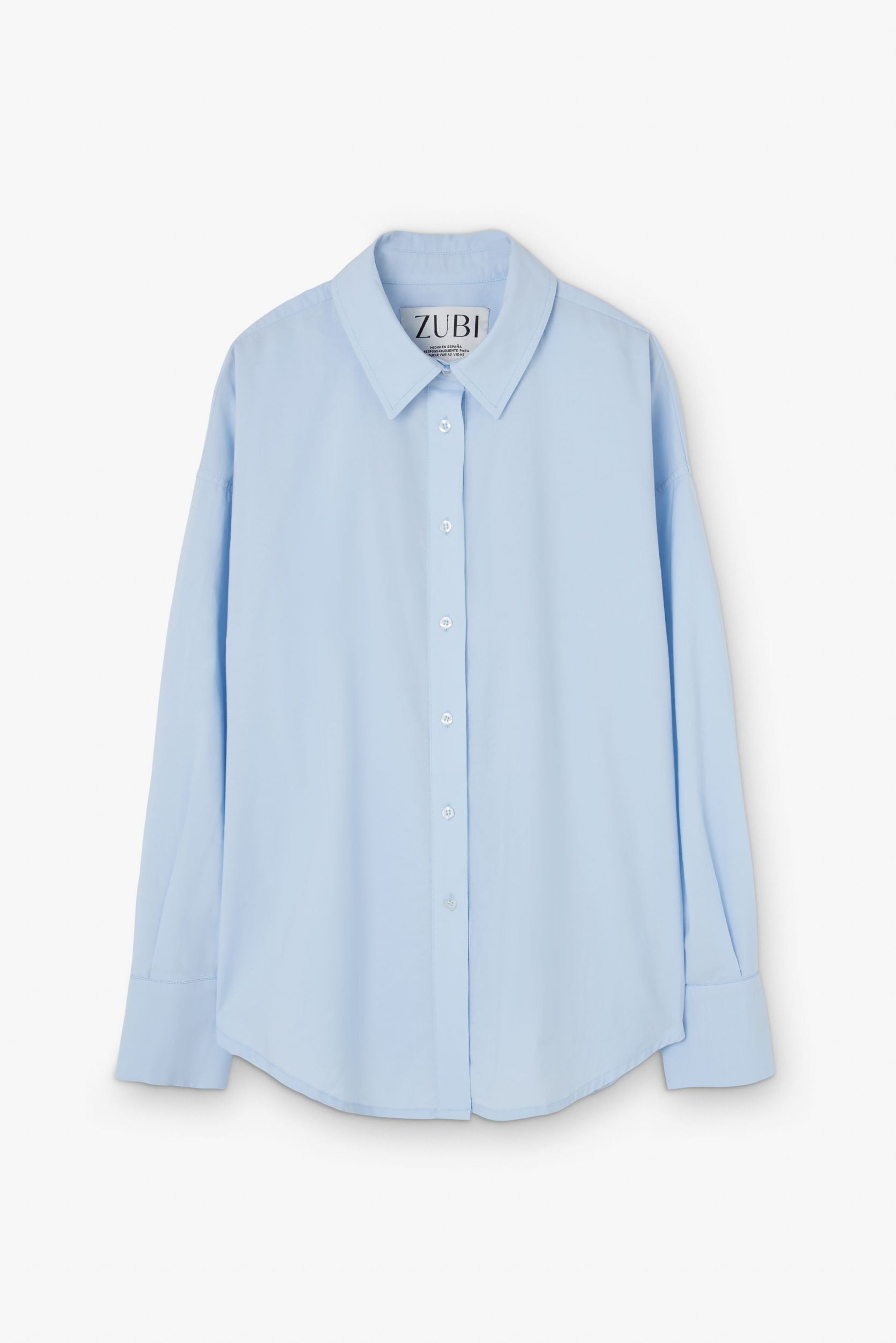 CAMISA TILDA CELESTE