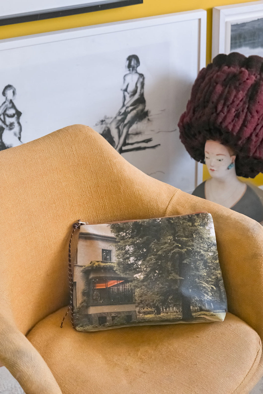 POUCH CANVAS VILLA NECCHI
