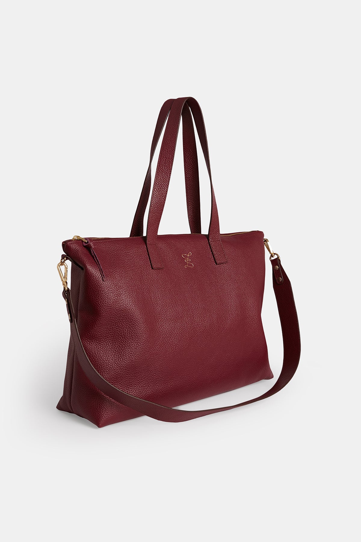 bolso cruzado granate de ZUBI