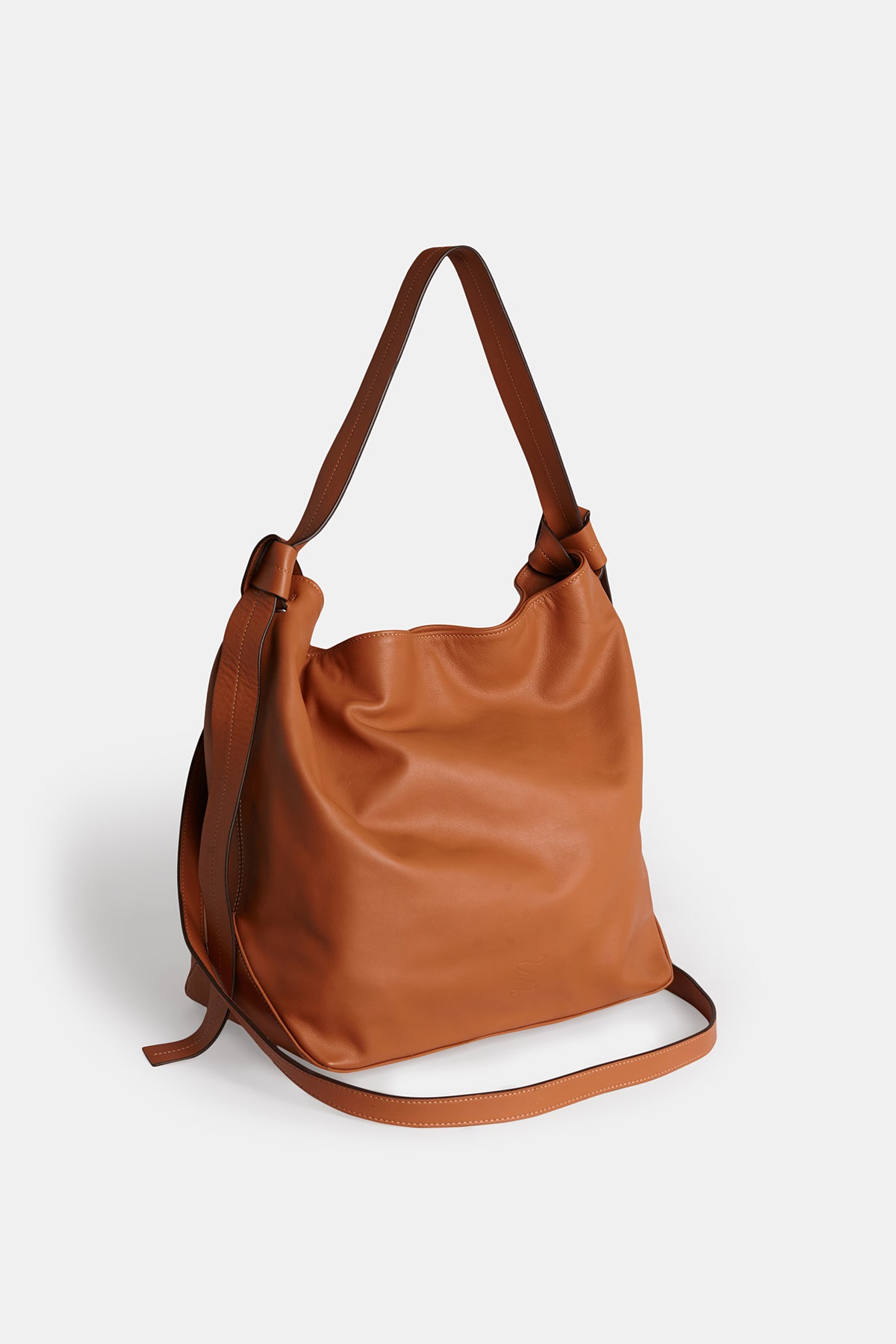 BOLSO NUDO L CUERO