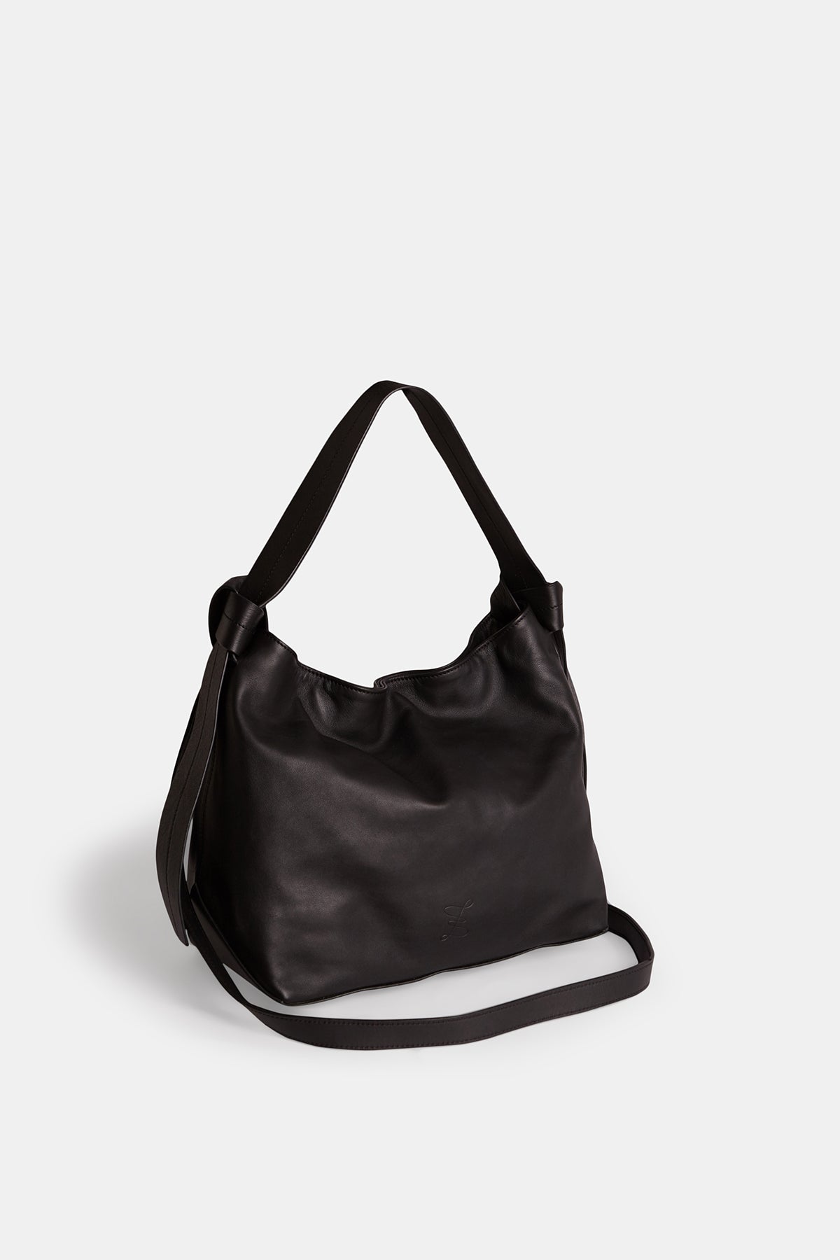 BOLSO NUDO M NEGRO