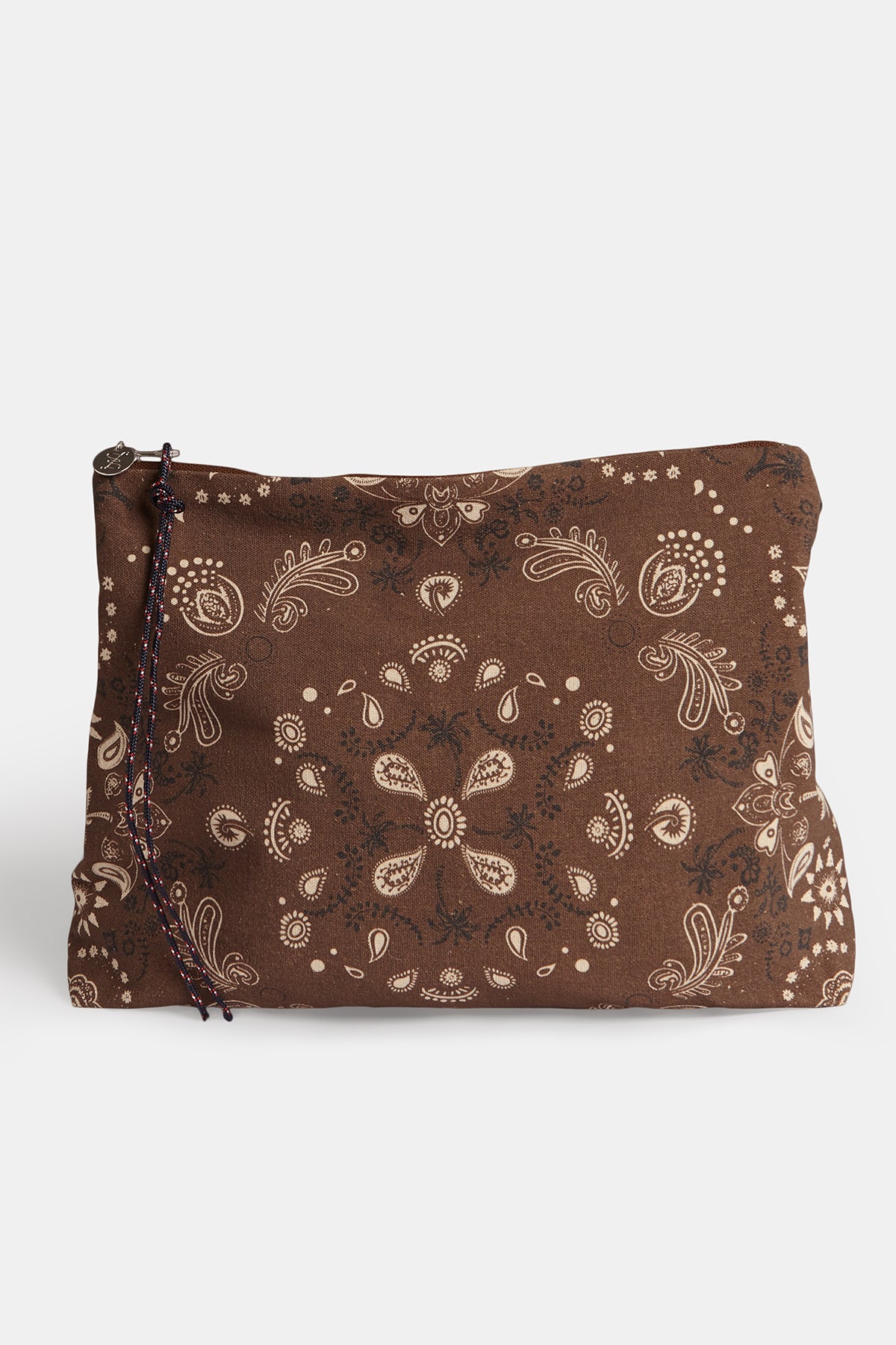 POUCH CANVAS BANDANA MARRÓN