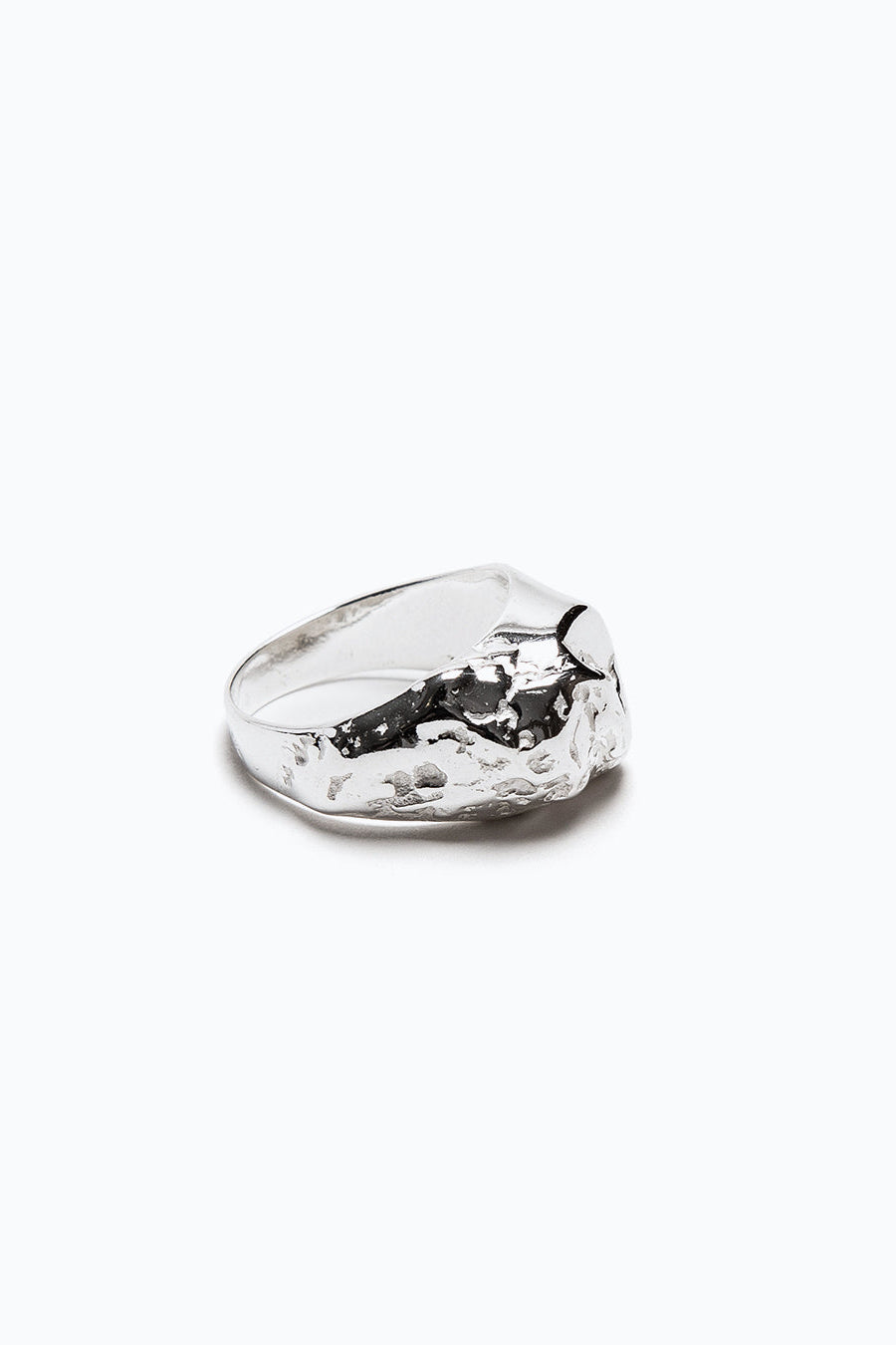 CaO Silver Ring