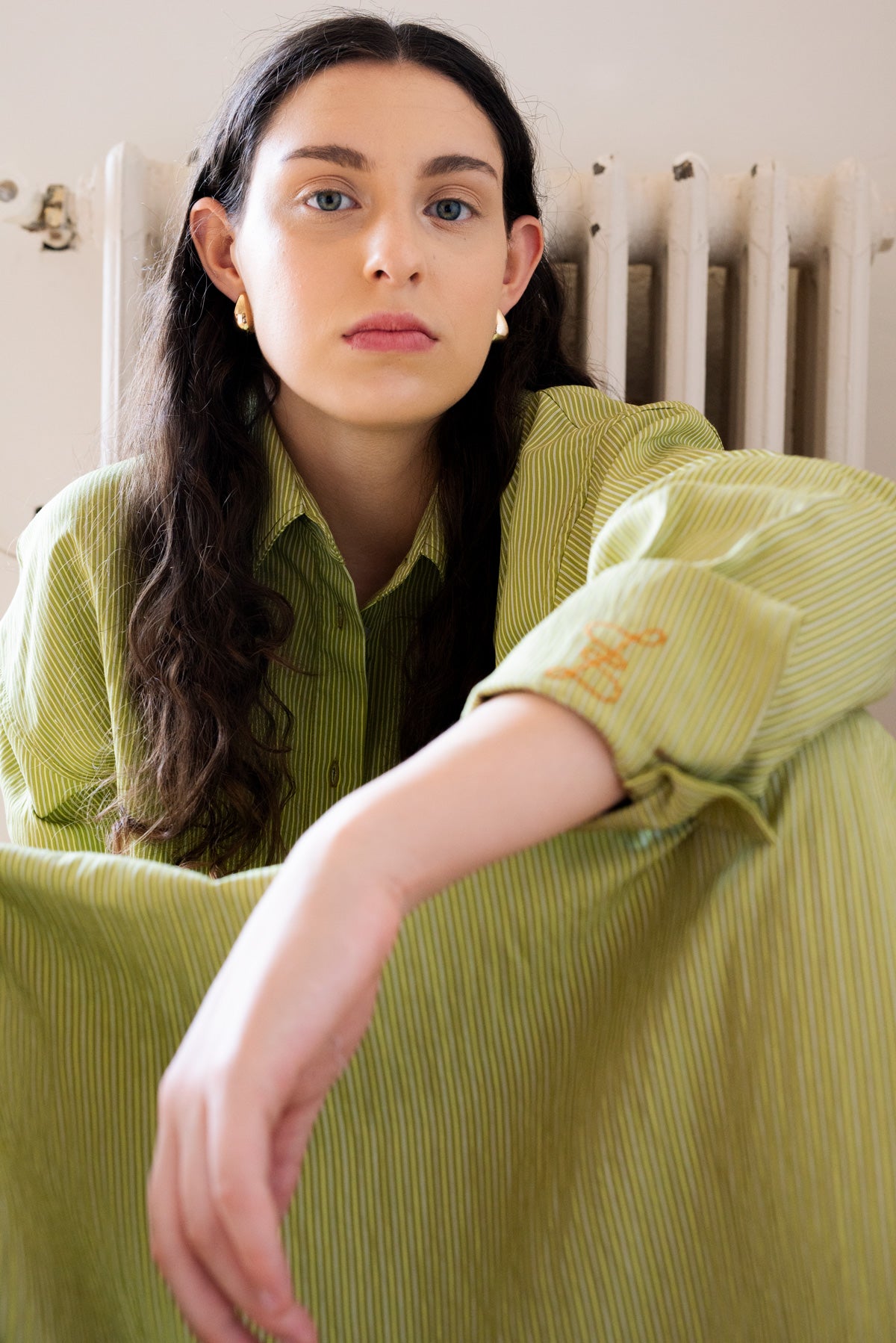 camisa verde de ZUBI