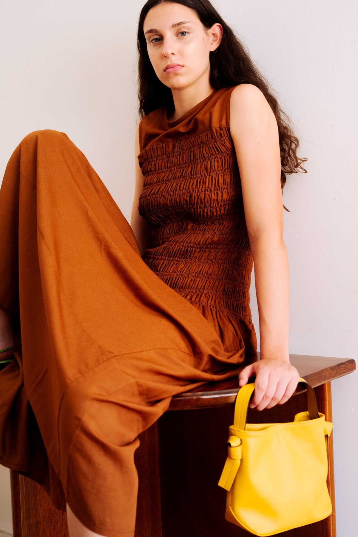 vestido engomado