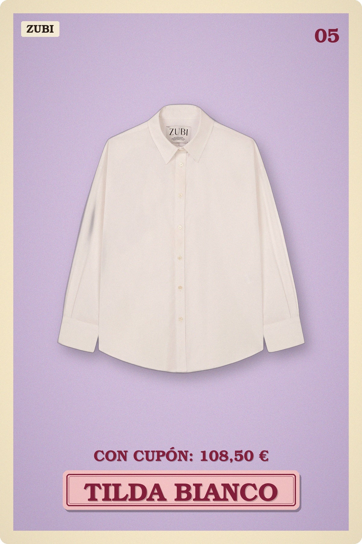 TILDA CAMISA BIANCO