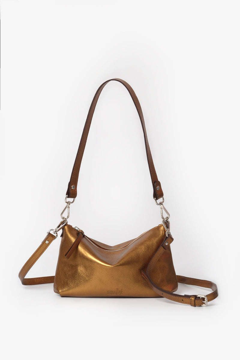 jackie mini cuero oro