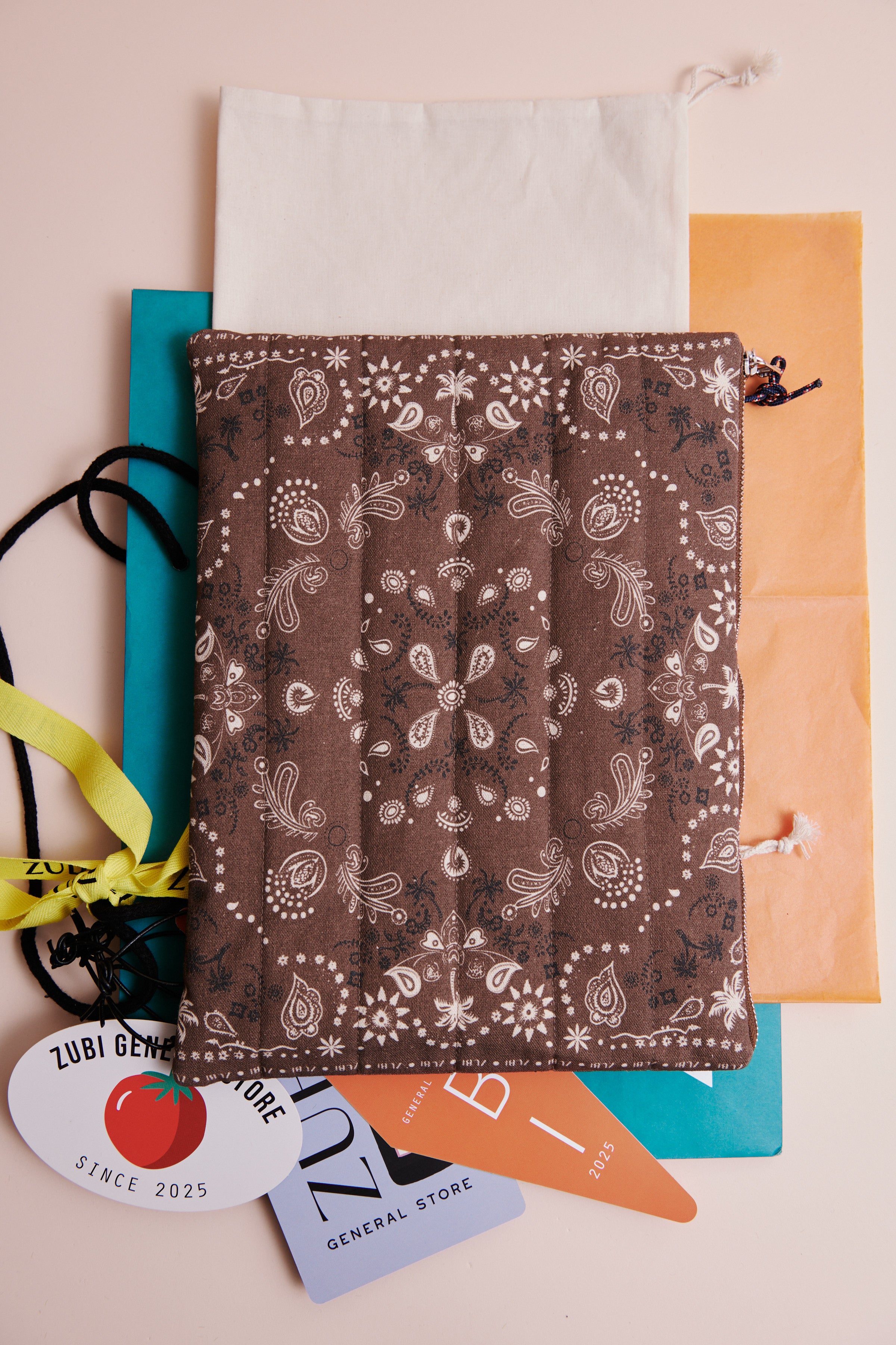 PADDED BANDANA MARRON