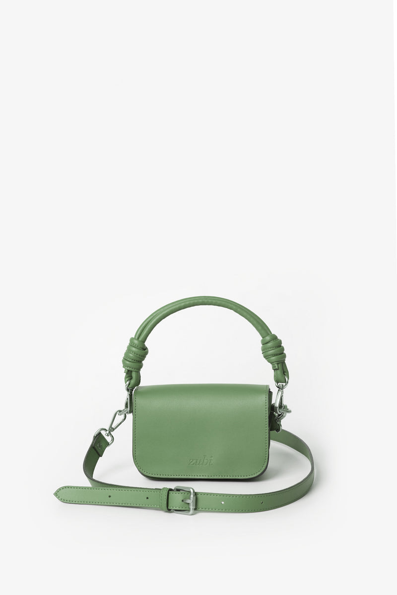 Loop mini bolso cruzado verde