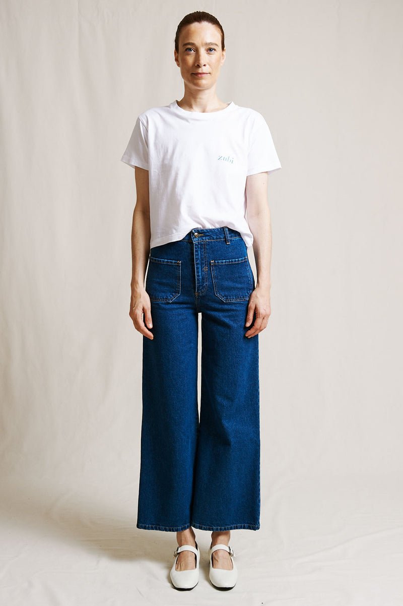 camiseta lina blanca zubi