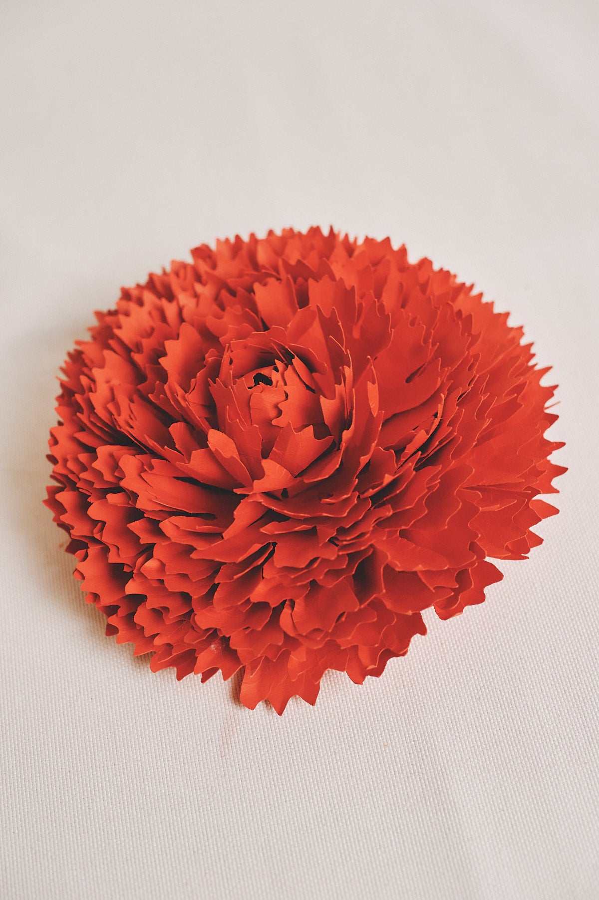 Broche Clavel Rojo