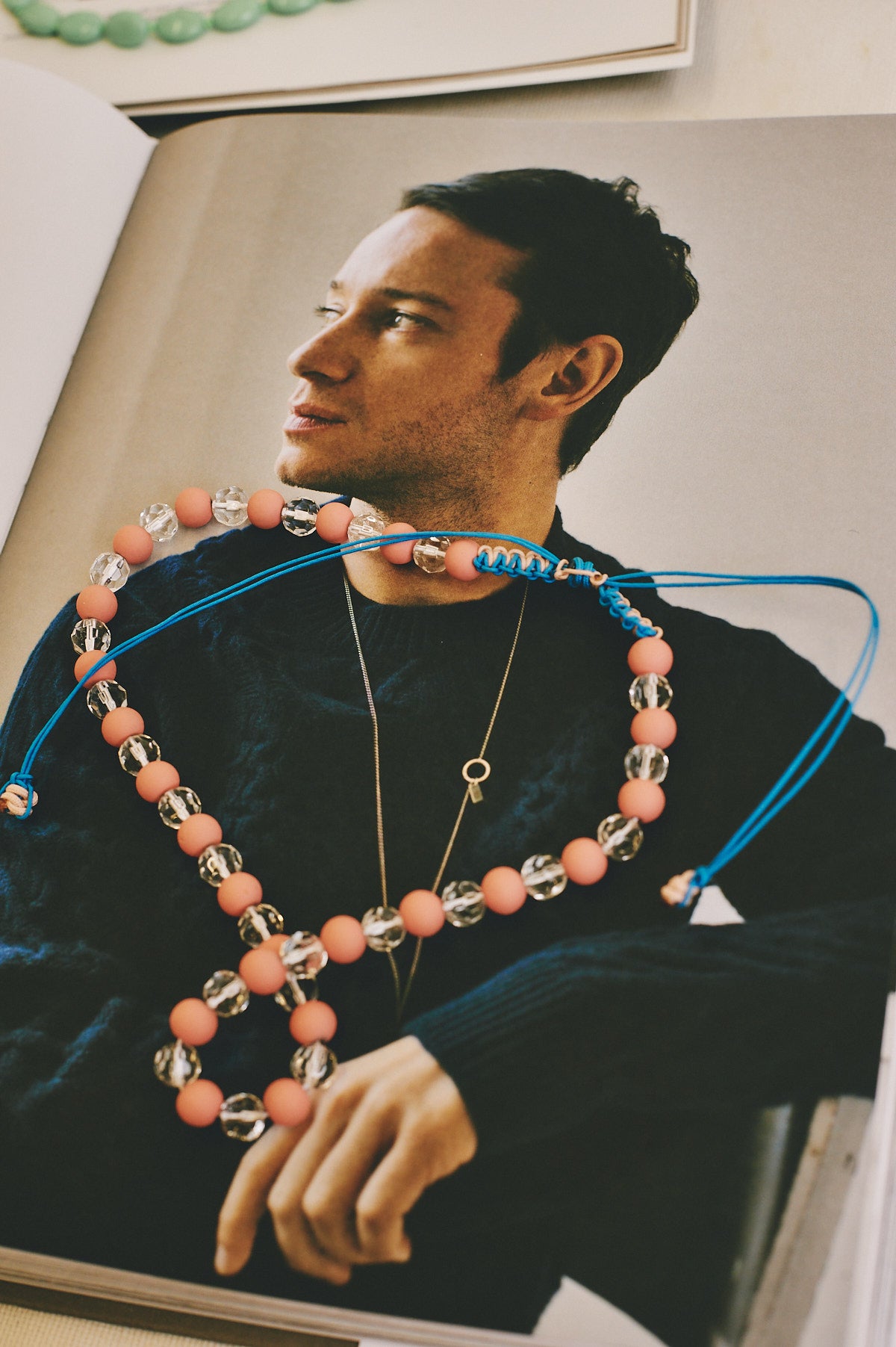 Collar O'glez Hematite Chicle