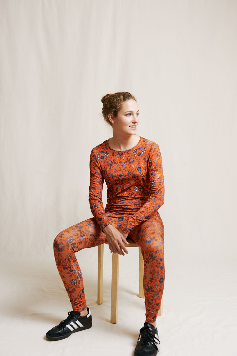 legging lilja estampado naranja