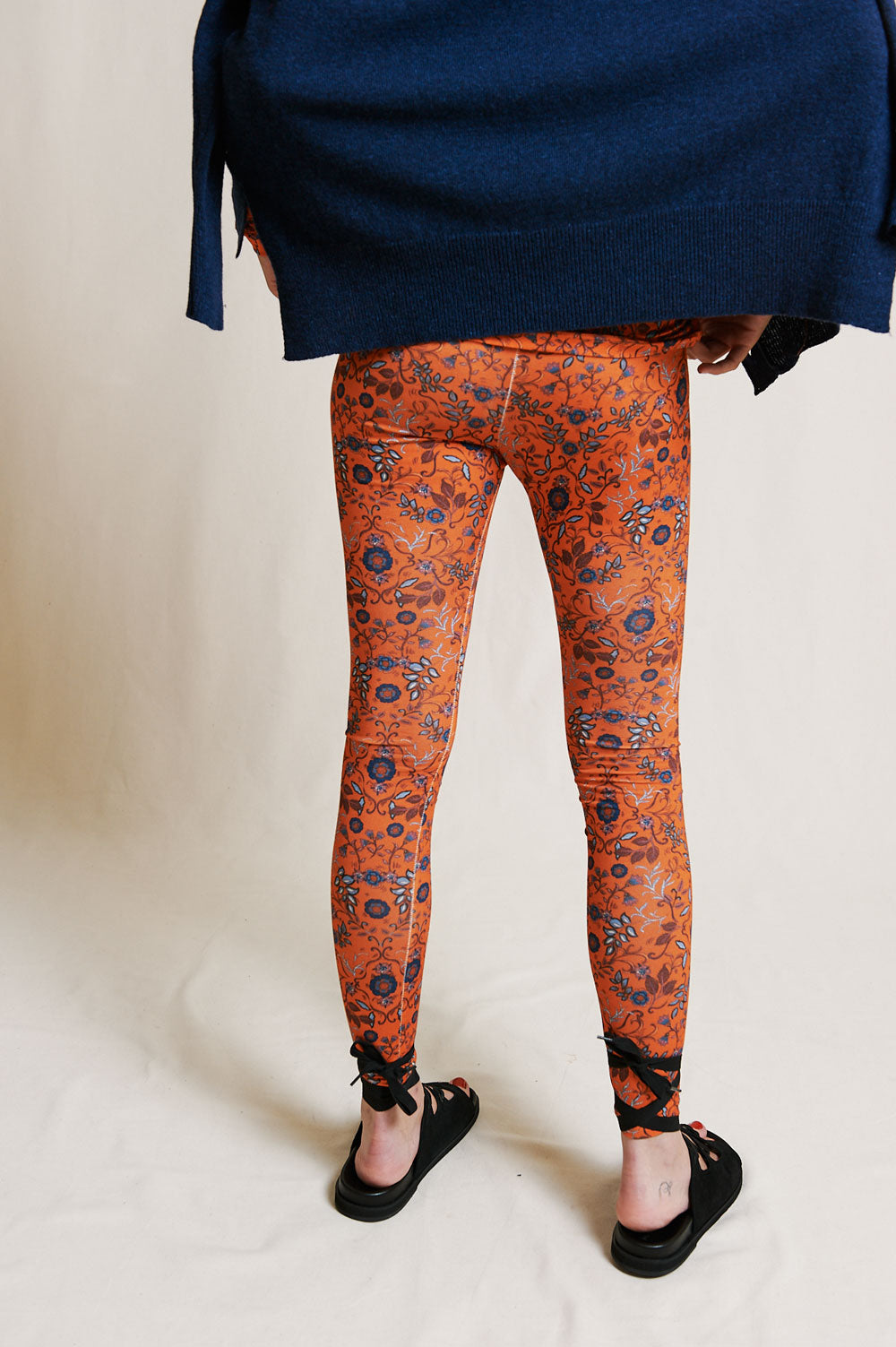legging lilja estampado naranja