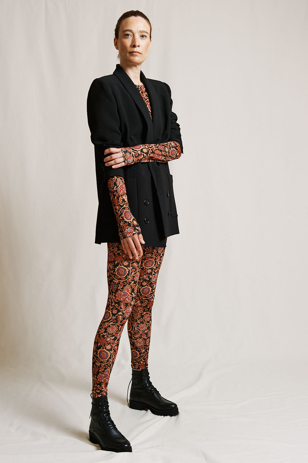legging lilja estampado negro