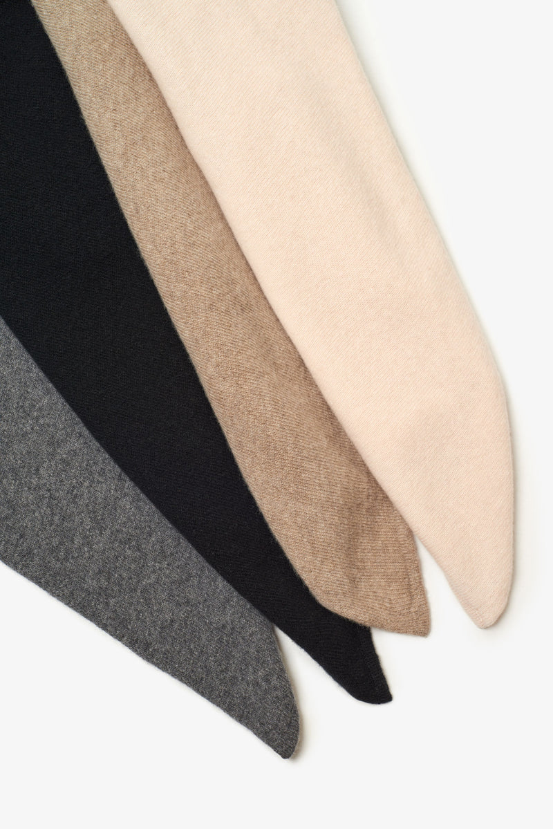 poncho lana gris vigore