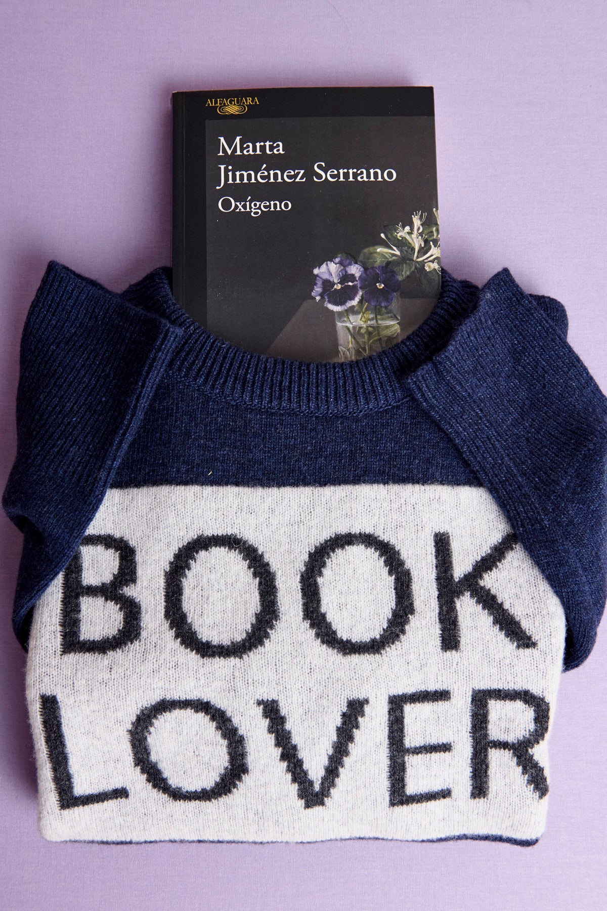 PISCO JERSEY BOOK LOVER MARINO