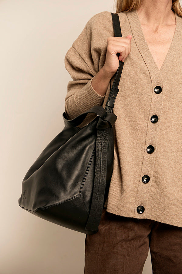 BOLSO NUDO L NERO