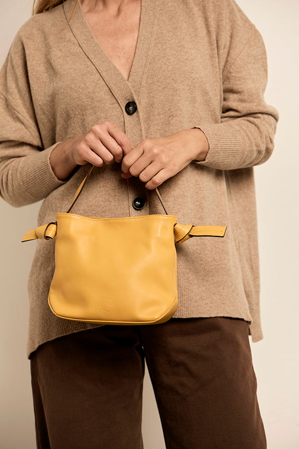 BOLSO NUDO S AMARILLO