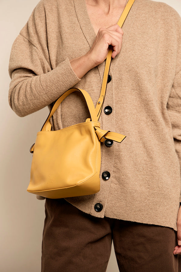 BOLSO NUDO S AMARILLO