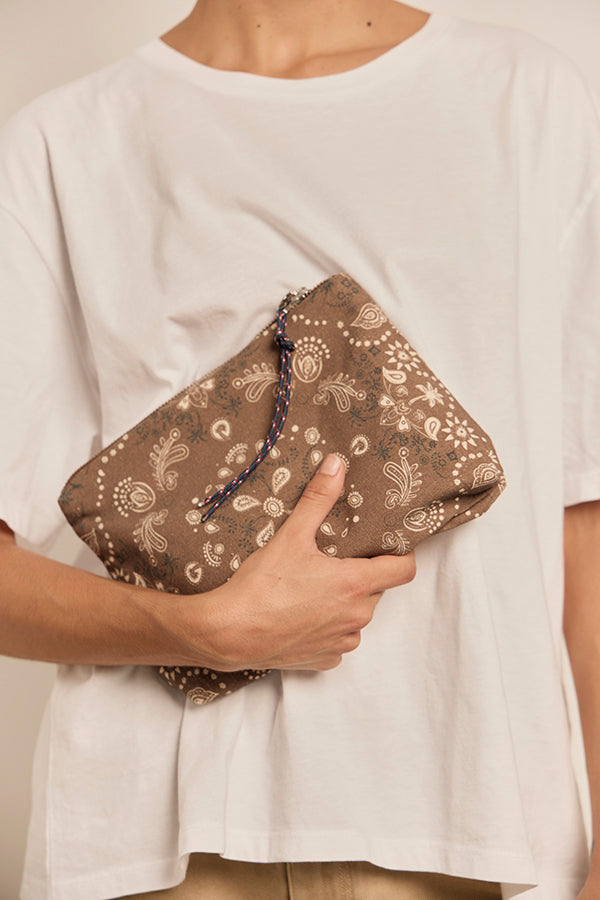 MIDI CANVAS BANDANA MARRÓN