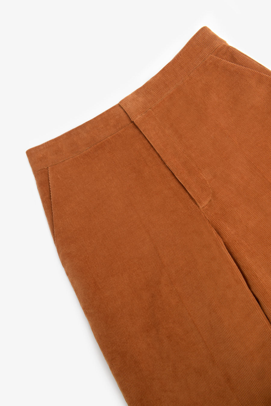 Jimena camel corduroy pants