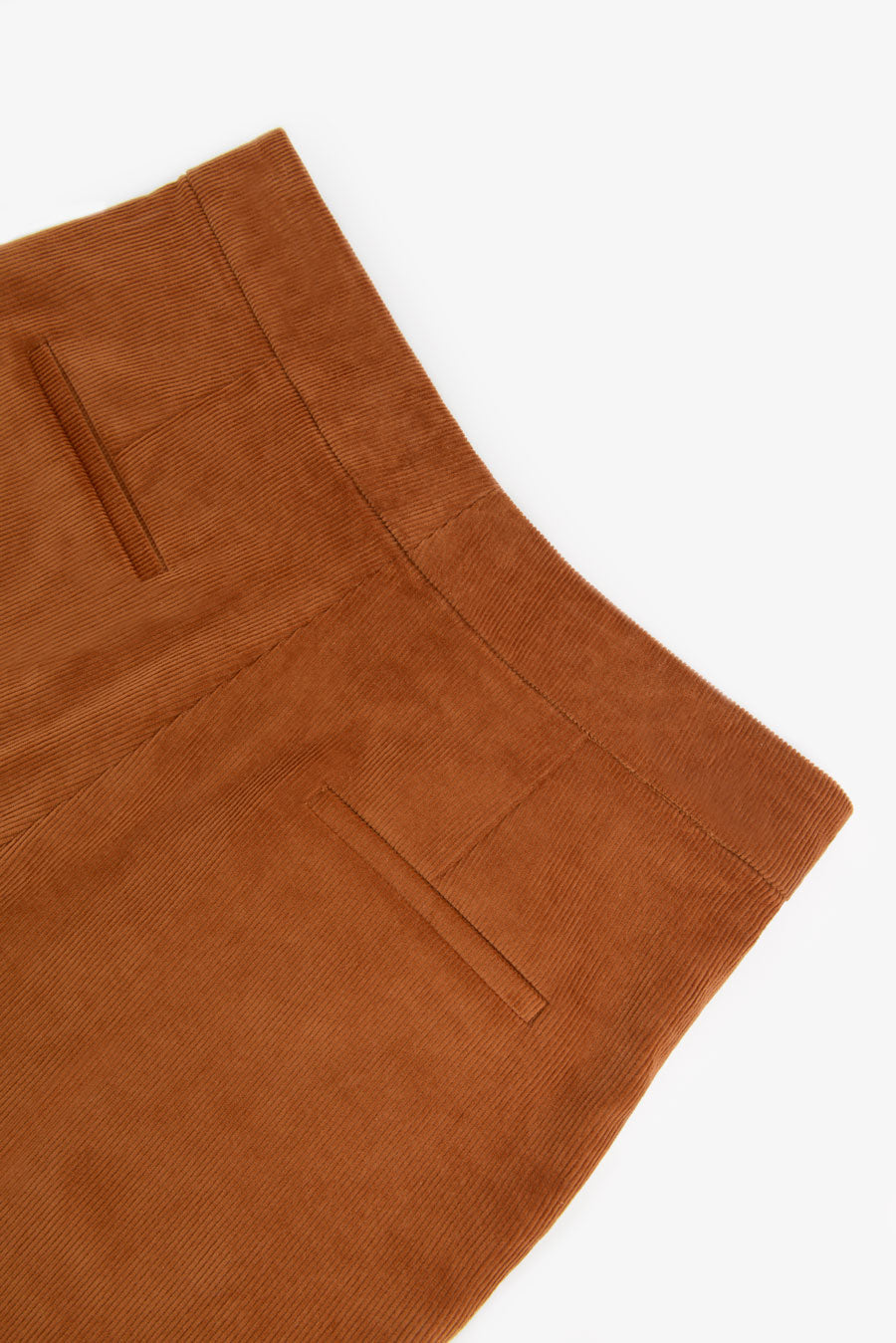 Jimena camel corduroy pants