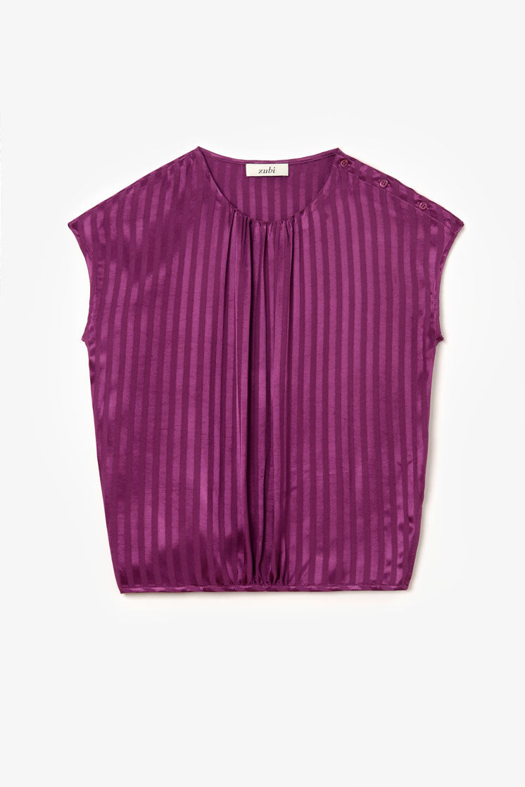 sharon purple blouse